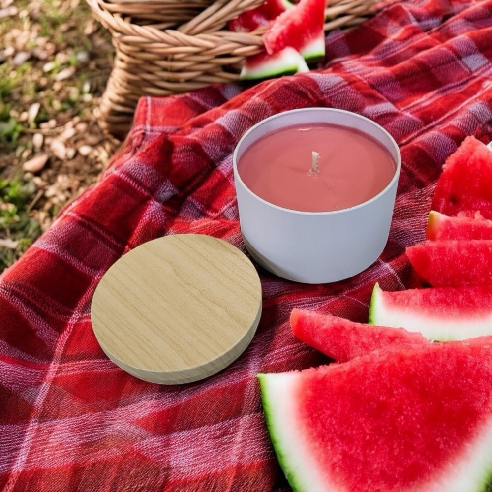 Orchid & Vine Handcrafted Premium Soy Wax Hand Poured Tin Candle 6 oz Long Burn